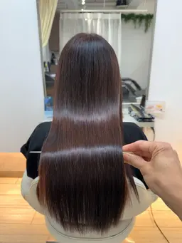 髪質改善ストレート