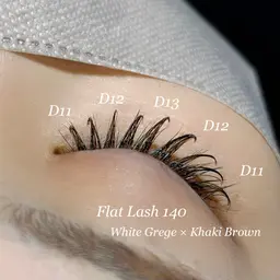 【持続力アップLEDマツエク】100~120本 ／ 初心者の方やナチュラルにしたい方におすすめの本数です⸜❤︎⸝