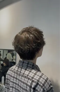 ⭐️メンズ暗染め以外の方限定⭐️【✂︎メンズカット+ワンカラー🫧】