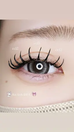 【✨3月限定✨】LED×最高級フラットラッシュ90分つけ放題💖持ち🆙束感コーティング付き🎀