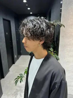 🟡メンズカット➕メンズパーマ➕最新の眉毛を整える ”眉質改善”モデルさん募集! 【今だけ実質無料】