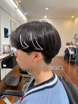 カット+パーマ(ヒートスタイル)