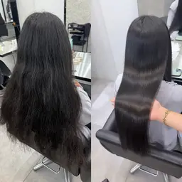 【 当日予約限定 🐰 】　カット +縮毛矯正 + 髪質改善トリートメント