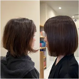 【  ボリュームを落とし過ぎたくない方へ✨️  】質感チェンジトリートメント+カット🐋🫧‪～朝を楽に過ごしたい方へ～