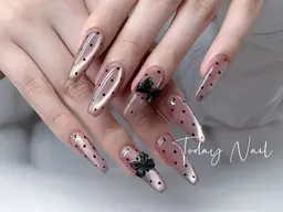 チップ長さだし10本➕シンプルアート