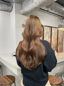 透明感たっぷりブリーチダブルカラー＋TOKIOトリートメント