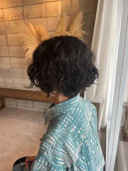 🧁カット+パーマ+『スペシャル補修』髪質改善トリートメント