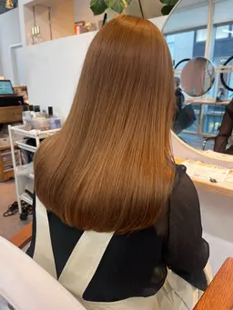 【 ブリーチ毛にも◎✨ 】髪質改善酸熱トリートメント