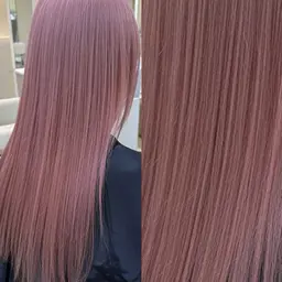 【ダブルブリーチ＋潤いケアカラー＋トリートメント】🌈韓国風ハイトーン・複雑履歴向けトリプルカラーメニュー🩵