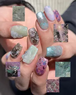 【ご新規様  2/25,2/27限定♡】ニュアンスネイル120min art￥7,800 （off1本￥110）