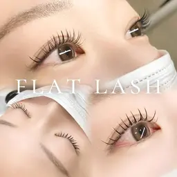 【初回オフ無料✨】フラットラッシュ140本💗束感コーティング仕上げ付き♪持ちの良さに定評あり★似合わせデザインご提案！