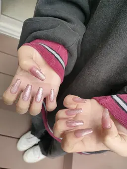 長さ出しワンカラー♡