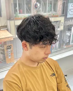 🇰🇷大人気アイドル系パーマ🇰🇷メンズカット➕シャドウパーマ