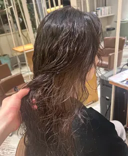【水、日曜日限定】Ｗカラー𖤐⸝⸝⸝⋆(トリートメント付き✨️)透明感のあるヘアカラーにしたい方にオススメ️🩵