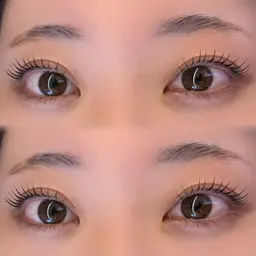 まつ毛パーマ練習モデル⟡.·