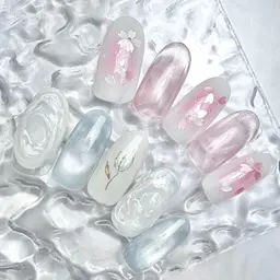 ハンド＊定額コースネイル【選べるネイル・お色変えOK】