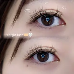 【付け放題✨】LEDシングルエクステ💡🤍 ※80-120本