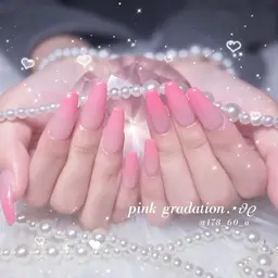 🟠スカルプカラーグラデーションネイル【オフ込み】🟠