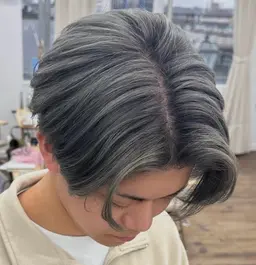 ★【Men'sハイトーン】ダブルカラー+カット23,100→11,000