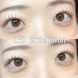 🩵大人気💛パリエク（パリジェンヌラッシュリフト✖️エクステ）LEDマツエク60本​〜​80本今だけオフ無料💘