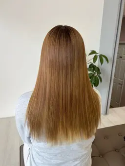 カット+イルミナ/アドミオカラー＋髪質改善トリートメント