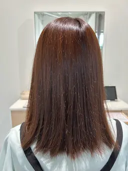 髪質改善カラーエステ+毛穴洗浄・シリコン除去+超音波トリートメント