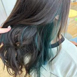 インナーブリーチ＋全頭カラー