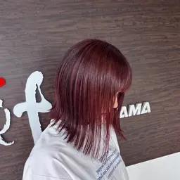 ケアブリーチ＋カラー＋オージュアトリートメント