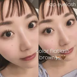 LEDフラットラッシュ　140本まで👀✨