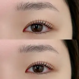【ミニモ限定価格】🌷上まつげパーマorパリジェンヌ+眉毛wax/アイブロウスタイリング🌷¥5,000