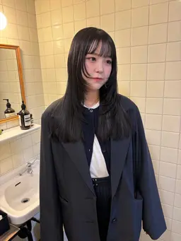 ✨前髪カット&前髪縮毛矯正＆トリートメント✨マイクロバブルmarbb付き