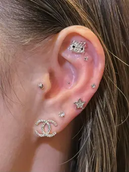 【ﾐﾆﾓ限定価格】耳つぼジュエリー👂🏼💎(付け放題ｺｰｽ)