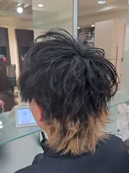 🐺新規限定🐺『デザインウルフカット+ニュアンスパーマ+スパシャンプー+トリートメント』