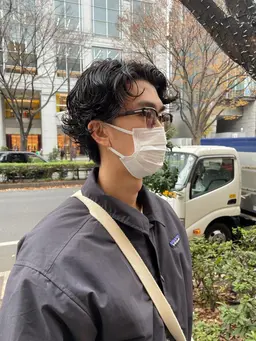 【men'sメニュー】【2回目以降】カット＋パーマ