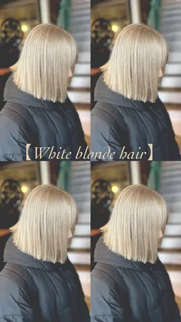 【ハイトーンにしたい方用】カット&ケアブリーチ&カラー（ブロンド/ミルクティ/ホワイトカラー）