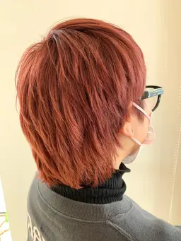 カット+ブリーチ+カラー+Aujuaトリートメント