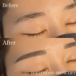 眉毛を整えるワックス脱毛