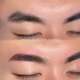 🪽🔵‪《ミニモ学割U24》アイブロウスタイリング(WAX脱毛)［メンズ🉑］