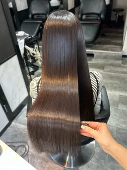 縮毛矯正+period.髪質改善トリートメント