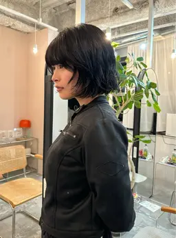 カット×パーマ