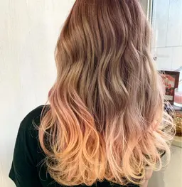 ❤️新規、リピーター様❤️✨ブリーチカラー＋シールエクステ80本付け放題✨✨