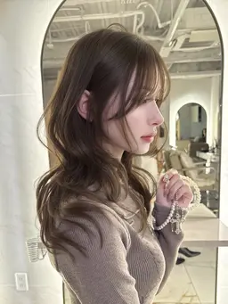 【🫶🏻ご新規様限定🫶🏻】トレンドワンホンカット🐈‍⬛+うる艶透明感カラー🫧✨+トレンド巻🫧