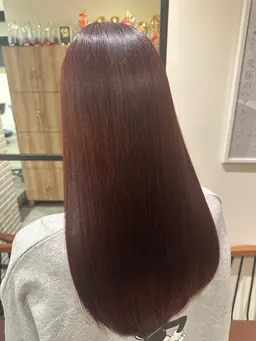 カット+髪質改善カラー