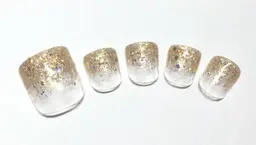 フット限定価格！ワンカラーorラメ1色orラメグラデーション(初回オフ無料)