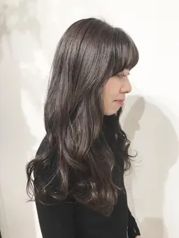 【湿気に負けない✊】自然な前髪縮毛矯正＋似合わせカット＋✨超音波ハホニコトリートメント✨