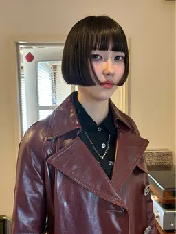 ぱっつんボブ🩷🩵⚡️今だけトリートメント付き✨