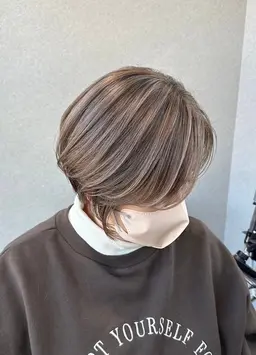 白髪ぼかしハイライト+トリートメント🌱ミニモモデル限定価格25800円→0円!!