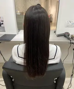 カット＋縮毛矯正(前髪のみ、リタッチのみ)