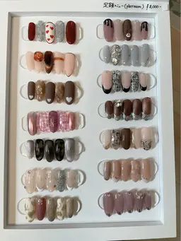 定額ネイル【platinum】❤︎
