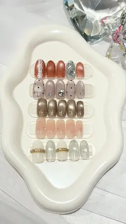 【人気No.1🥇】Middy Design コース💟/迷ったらこれ❣️/カラー配置変更🆗/オフケア込み